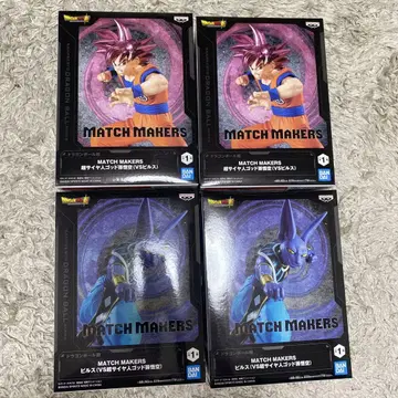 드래곤볼 MATCH MAKERS 4개 세트