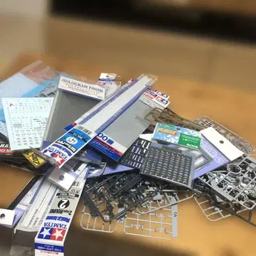 건담 프라모델 빌더 부품 타미야 프라모델 제작 용품 세트