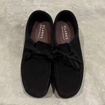 CLARKS ORIGINALS 블랙 모카신