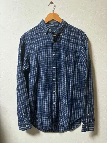 Ralph Lauren 체크 무늬 긴팔 셔츠 S