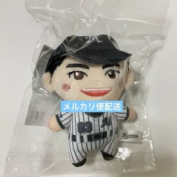 지바 롯데 마린스 와다 코스라오 미니 봉제 인형 키링