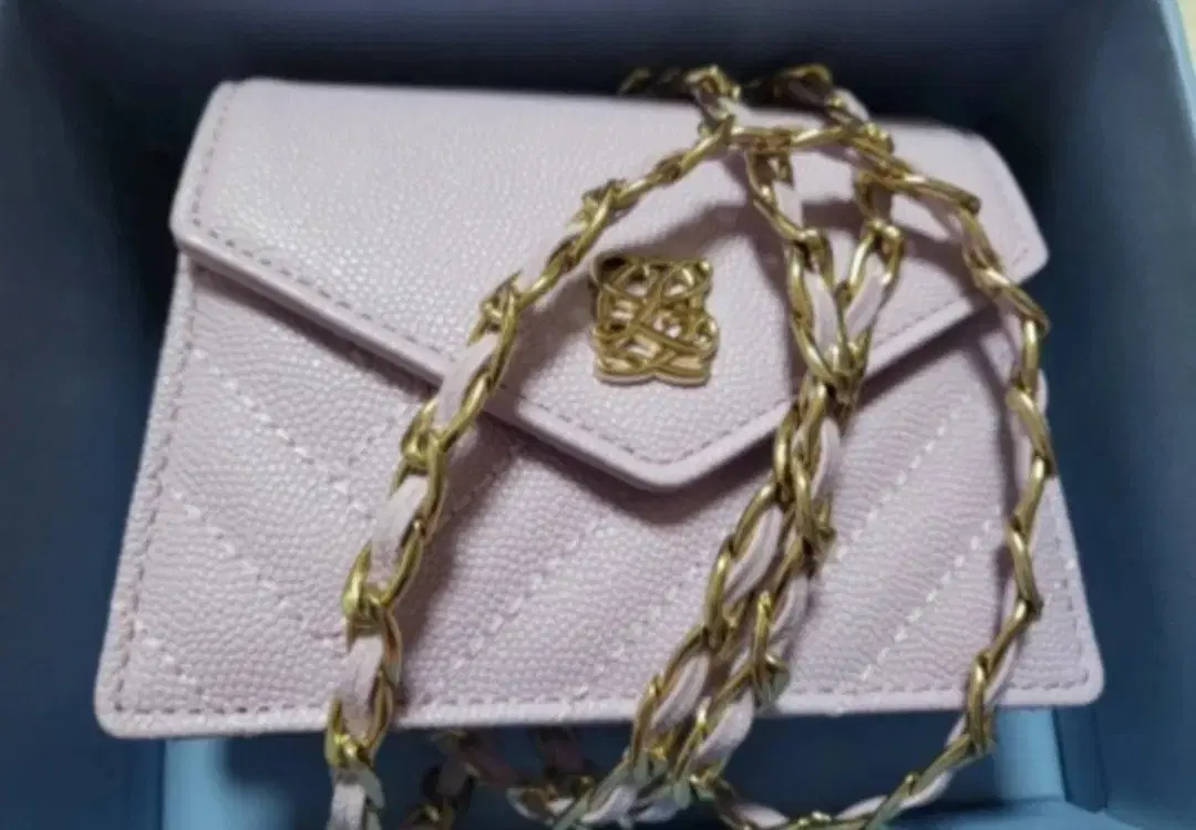 [Lous Quatorze] Mini Caviar Nano Bag Pale Lavender