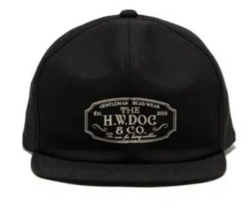 THE H.W.DOG&CO. TRUCKER CAP - Black 38