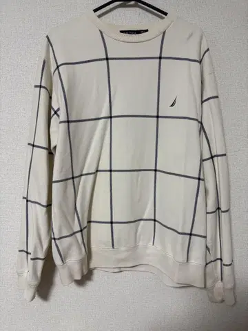NAUTICA 체크 무늬 트레이닝복 M 사이즈