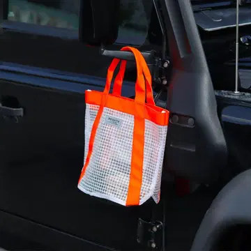 새상품 토트백 S ORANGE 리플렉터 패션 소품