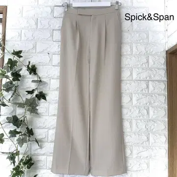 새상품 Spick and Span 와이드 팬츠 스픽 앤 스팬 팬츠