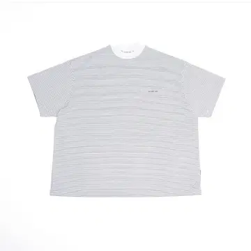 alound OVERSIZED POCKET TEE 화이트/네이비 L