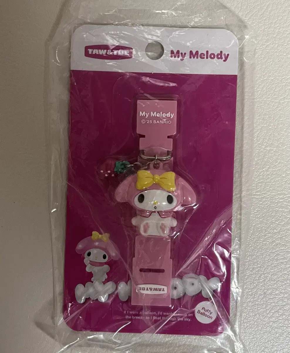 Toe & Toe Sanrio My Melody Charm Tag