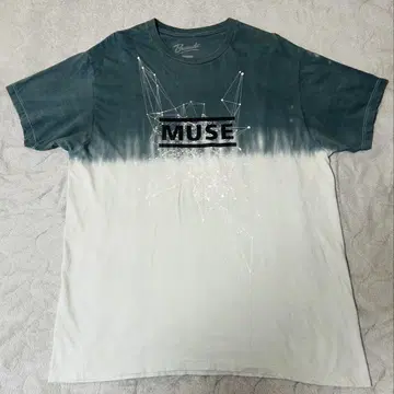 MUSE 티셔츠 XL UK 락 잉글랜드 밴드 티셔츠 후지록