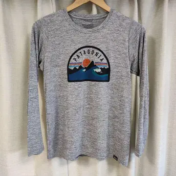 파타고니아 여성용 롱 슬리브 캐플린 쿨 데일리 XS 그레이