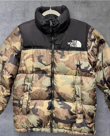 THE NORTH FACE 카모플라쥬 다운 자켓