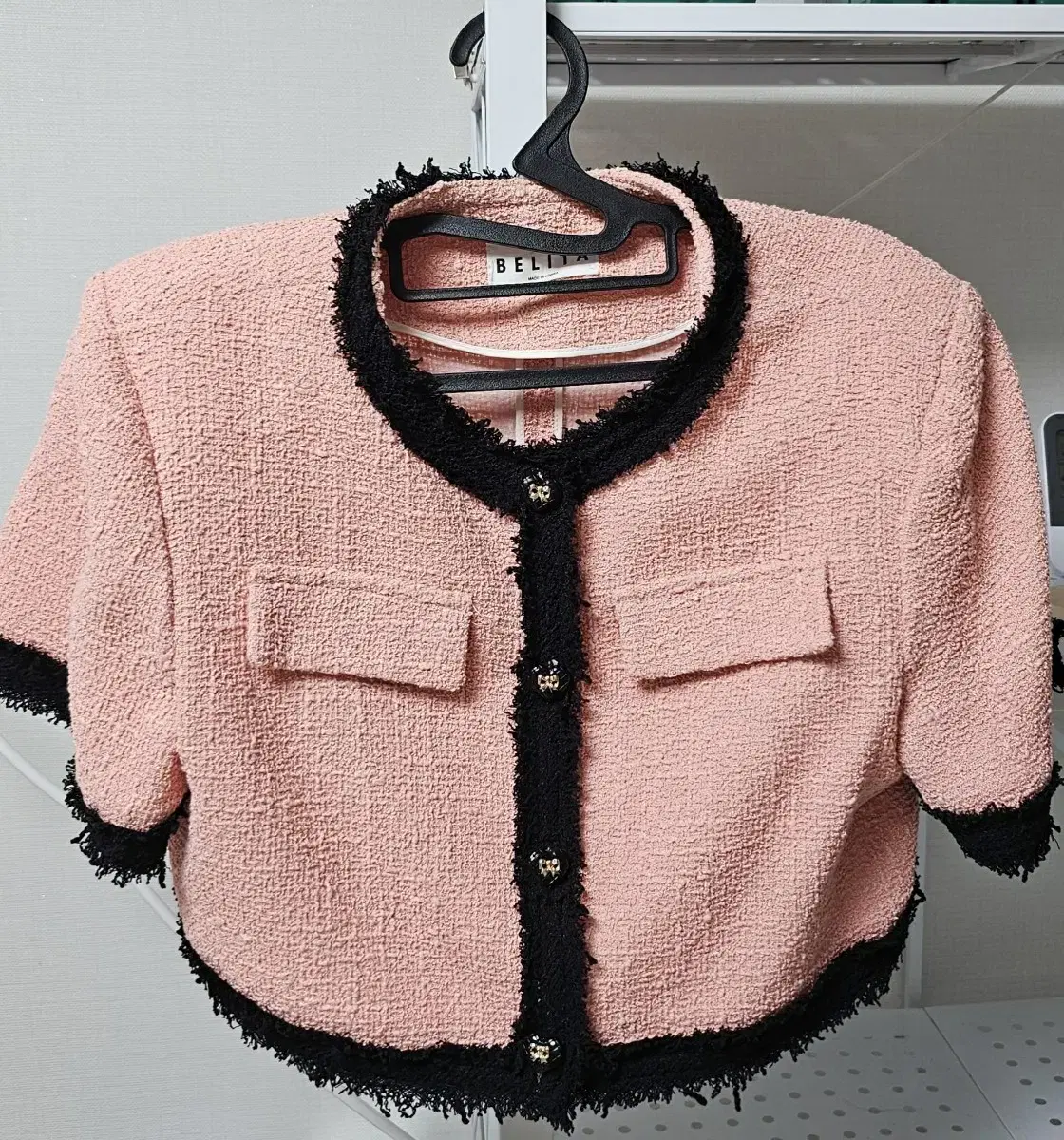 Pink Tweed Jacket