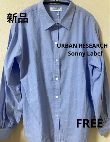 URBAN RESEARCH Sonny Label 라이트 블루 셔츠