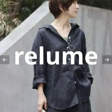 JOURNALSTANDARDrelume 노르만 린넨 셔츠 블랙