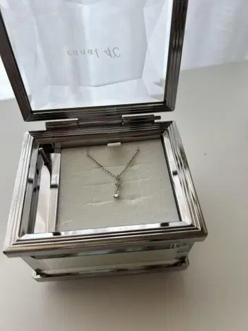 실버 목걸이 다이아몬드 스타일
