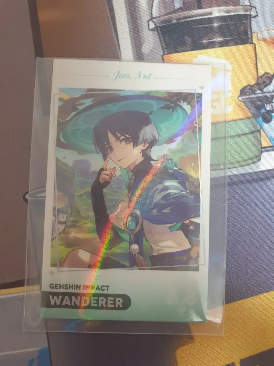 Genshin Impact Wanderer Megacoffee Random Photocard