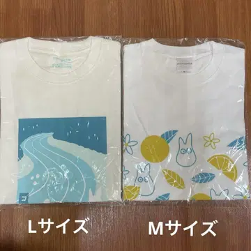 지브리 파크와 지브리 전 전시회 이웃집 토토로 티셔츠 L 사이즈