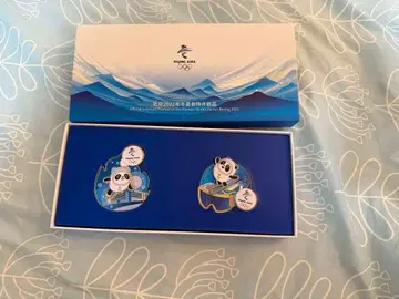 베이징 올림픽 2022 팬더 핀 배지 세트