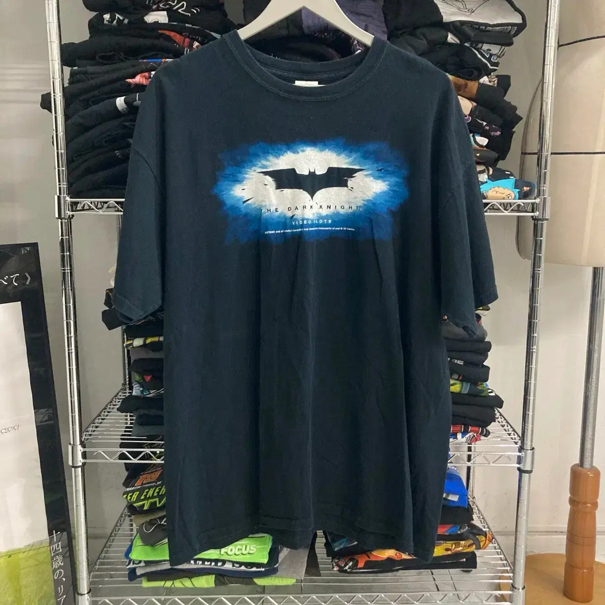 00sヴィンテージ｜Batman Dark Knight Face Tシャツ L