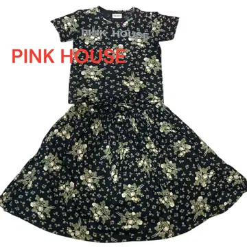 PINKHOUSE 2개 세트업 마가렛 패턴 플레어 스커트 L