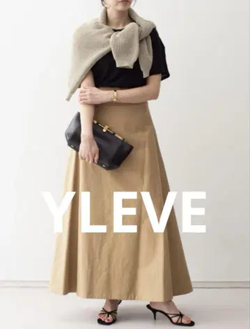 YLEVE (이레브) 코튼 치노 스커트 새상품급