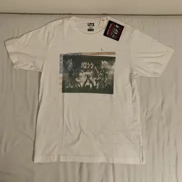KISS 유니클로 프린트 티셔츠 L 사이즈 택 포함 미사용품