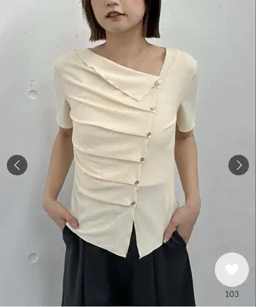 아지메 턱 컷 TOPS 55 YELLOW