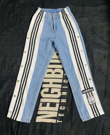 아디다스 Denim Adibreak 팬츠 데님 팬츠 S