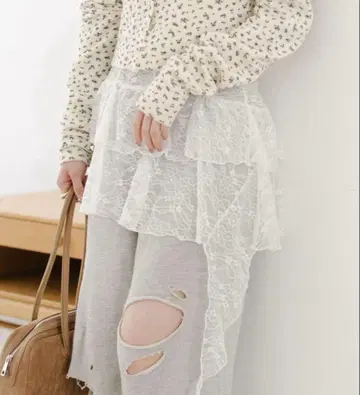 kastane 카스타네 레이스 아지메 미니 스커트 여성용