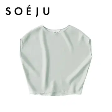 soeju 리네라 숏 슬리브 코쿤 블라우스