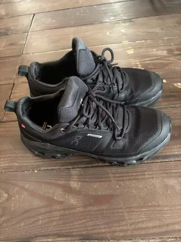 On Cloudrock Water proof 블랙 등산화
