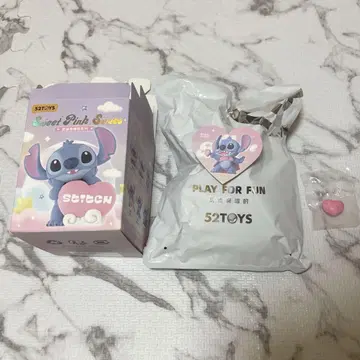 스티치 52TOYS 고니토이즈 스위트 핑크 시리즈 피규어