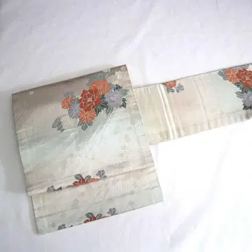 나고야 오비 모란 은실 그라데이션 PO-3021