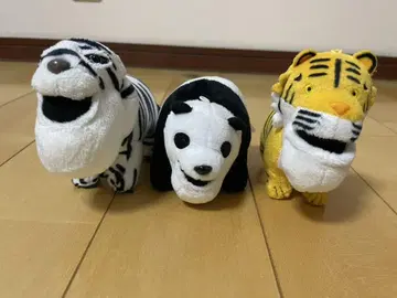 샤쿠레루 플래닛 3종 (호랑이, 팬더, 화이트 타이거)
