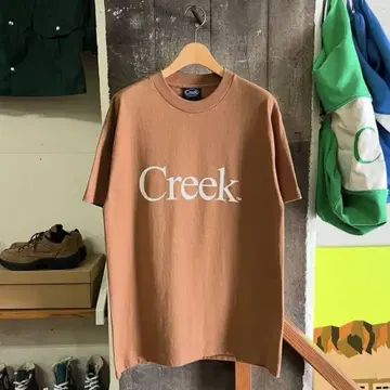 브라운 creek angler's device 티셔츠 M 사이즈