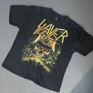 Slayer 밴딩 티셔츠