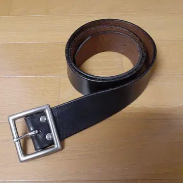 재미있는 블랙 가죽 벨트 36인치