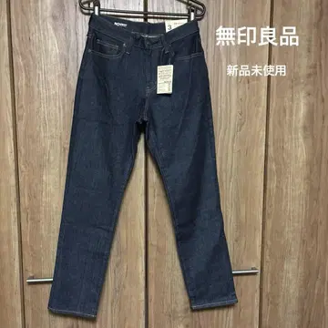 [미사용 새상품] 무인양품 앵클 기장 보이 핏 팬츠 25(63.5cm)