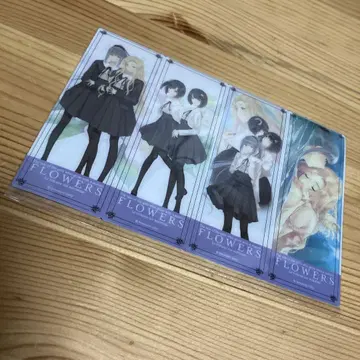 FLOWERS Innocent Grey 가을 책갈피 4종