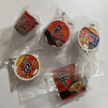 농심 W 참 컬렉션 가챠가챠 5종 세트