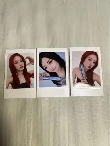 르세라핌 윤진 인스턴트 포토 카드