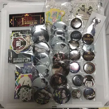 아오이 쇼타 굿즈 묶음 판매 캔뱃지 스티커 아크릴 키링