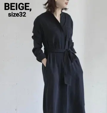BEIGE, 베이지 CORRIS ONEPIECE 셔츠 원피스 롱