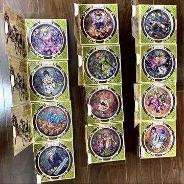 죠죠의 기묘한 모험 황금의 바람 디스크 아트 전 12종 세트 컴플리트