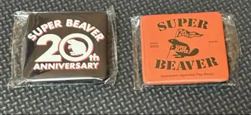 SUPER BEAVER 슈퍼 비버 가챠 캔뱃지 2종류