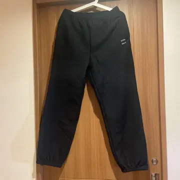 CITEN 블랙 조거 팬츠
