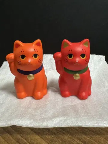 빔즈 재팬 후쿠 PON 오렌지 및 빨간색 2개 세트