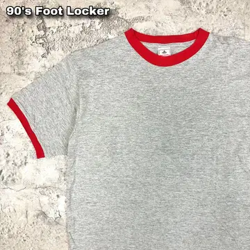 90s Foot Locker 풋락커 링거 티셔츠 구제 의류 무지 M