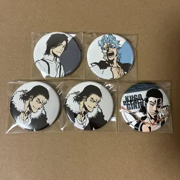 BLEACH BRAVE 랜드마크 캔뱃지 그리무조 은성 월도
