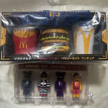 맥도날드 에반게리온 밸류 세트 베어브릭 세트